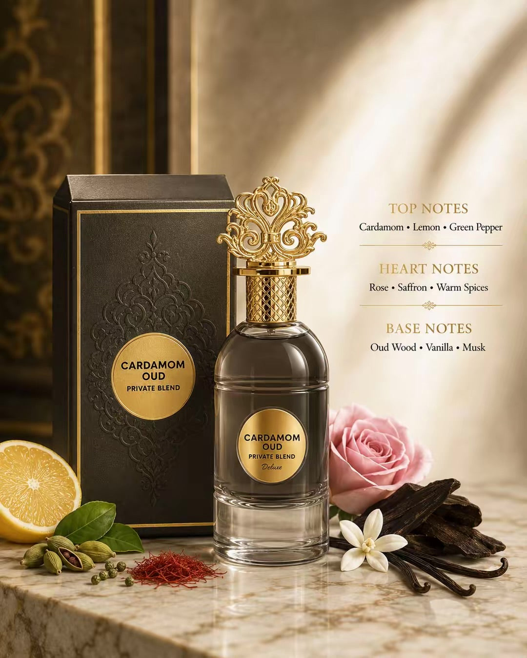 Cardamom Oud Private Blend By Dehnee
