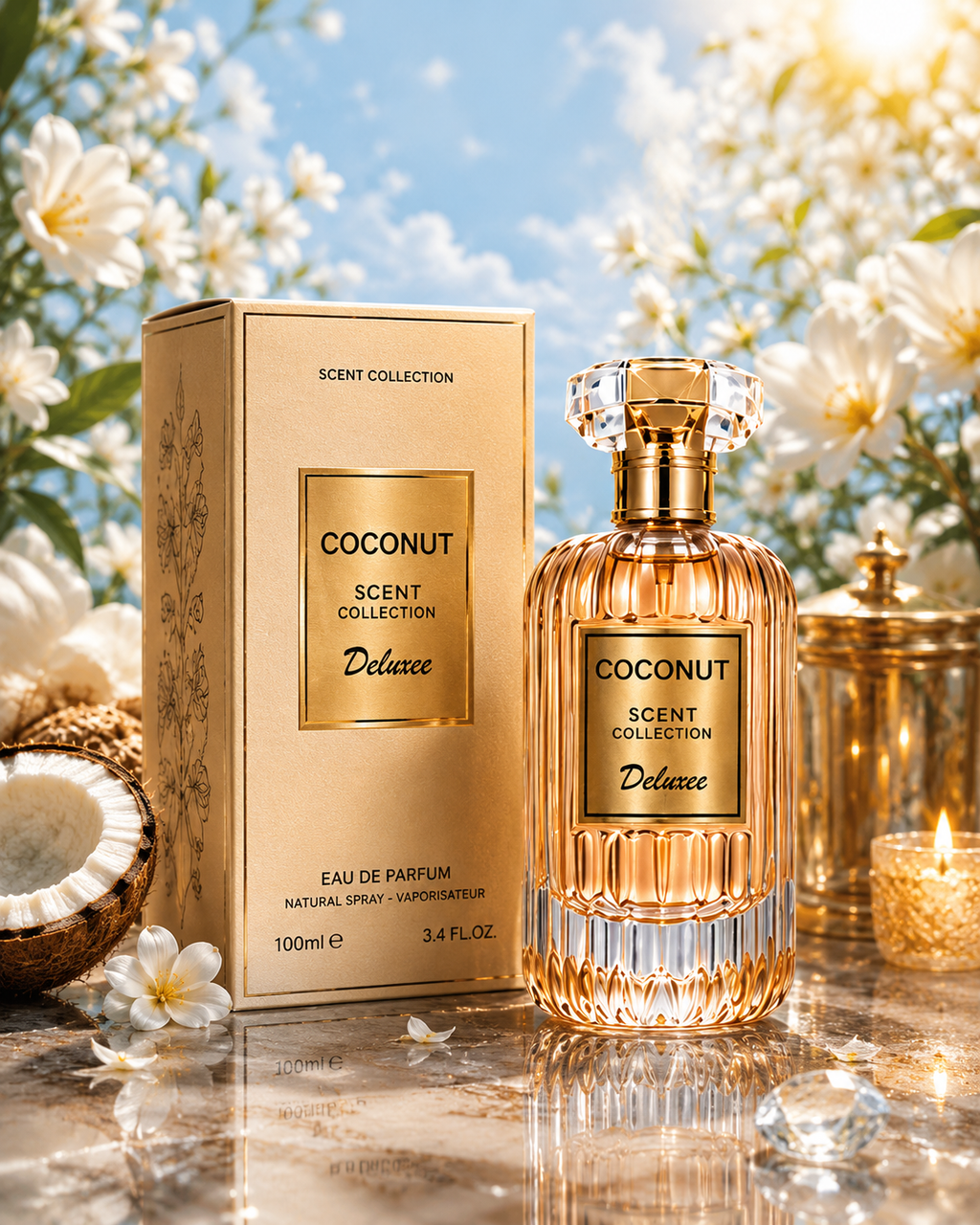 Coconut Scent Collection

100ml Eau De Parfum By Dehnee